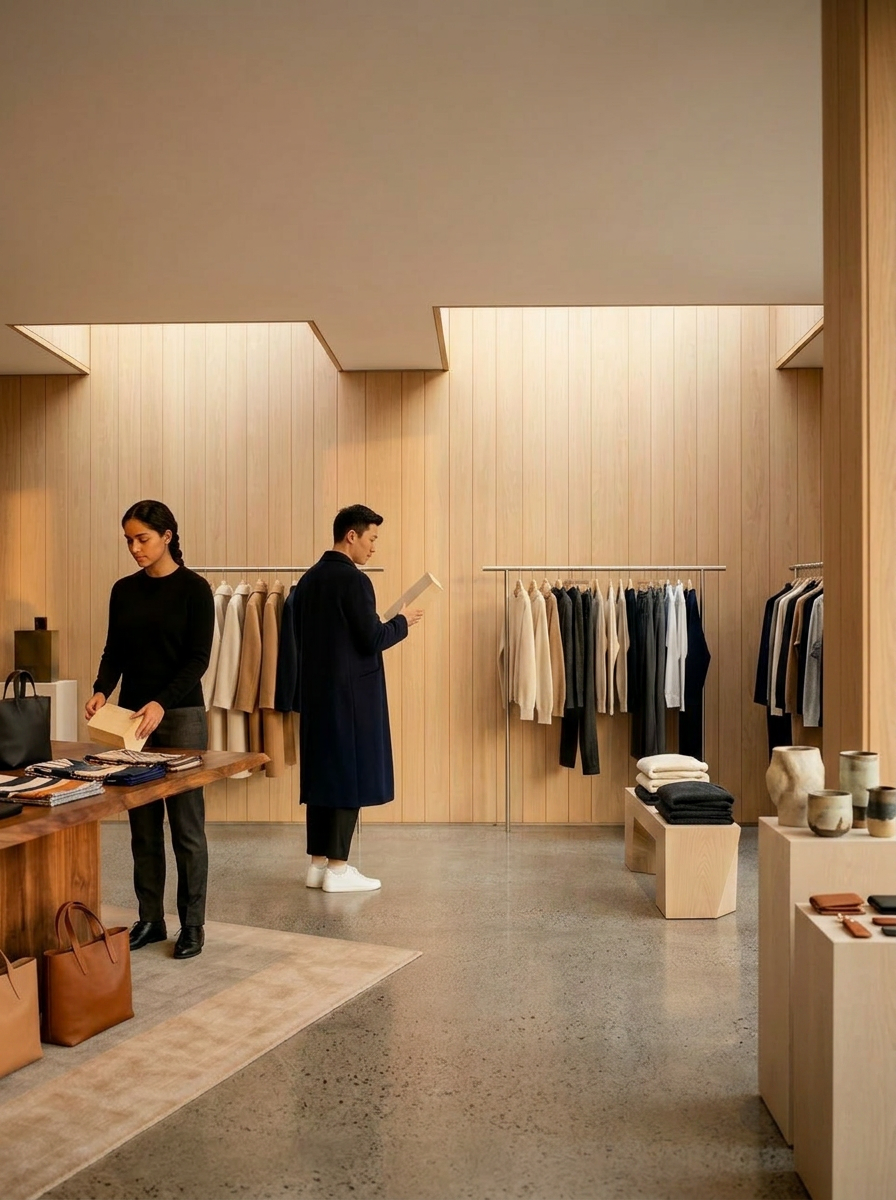 Retail flagships interior reference